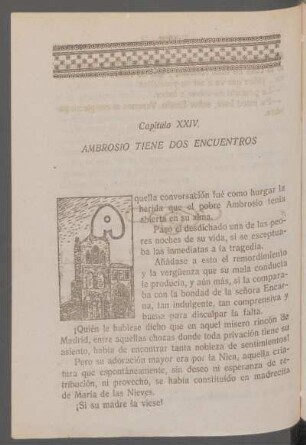 Capítulo XXIV - Ambrosio tiene dos encuentros