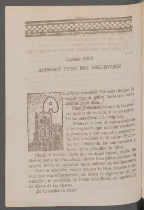 Capítulo XXIV - Ambrosio tiene dos encuentros