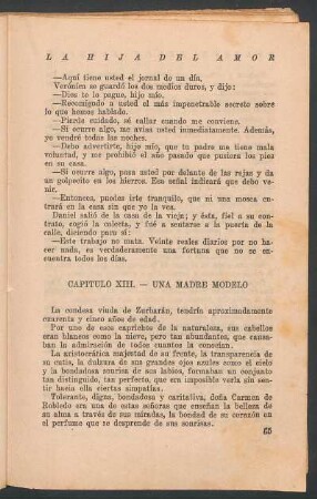 Capítulo XIII - Una madre modelo