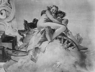 Fresken — Fresken der Sala degli Specchi — Fortuna