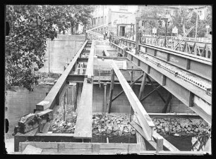 Bau der neuen Tauberbrücke