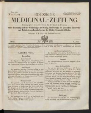 No 23. (4. Juni 1862) - No 26. (25. Juni 1862)