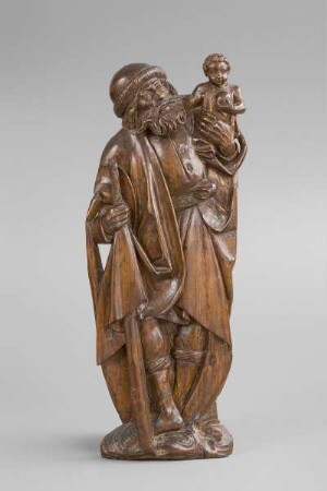 Christus, hl. Magdalena, hl. Christophorus und neun Aposteln — Heiliger Christophorus