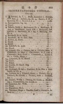 Dissertationes