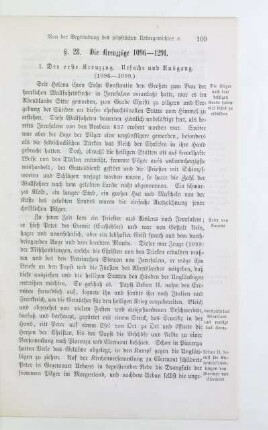§. 28. Die Kreuzzüge 1096 - 1291