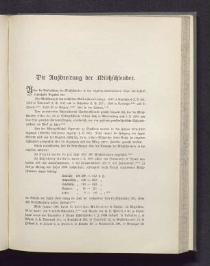 Die Ausbreitung der Milchschleuder