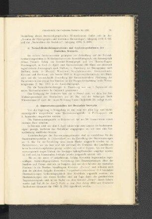 c) Normal-Beobachtungsstationen und Ergänzungsstationen der Deutschen Seewarte.