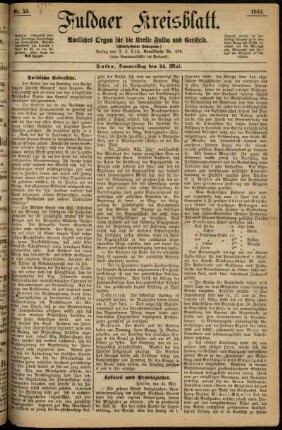 Ausgabe vom Donnerstag, den 24. Mai 1883.
