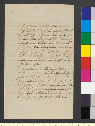 Brief von Jacobi, Auguste an Goethe, Johann Wolfgang von