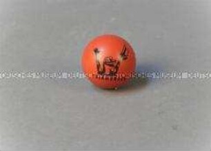 Gummiball mit Aufdruck "SALAMANDER"