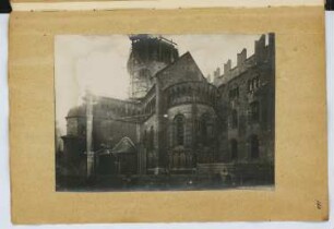 Dom San Vigilio, Trient: Ansicht der Ostteile (aus: Skizzen- und Fotoalbum 5)