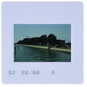 Venedig, Häuser auf Mazzorbo bei Calle Larga Bassan und Strada del Cimitero,Venedig, Mazzorbo
