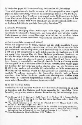 2. Kritische Würdigung