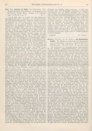 552-553 [Rezension] Moeller, Ernst v. , Die Elendenbrüderschaften