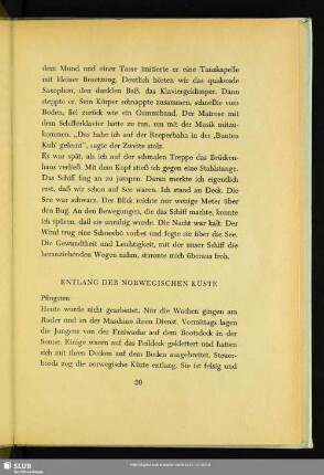Entlang Der Norwegischen Küste
