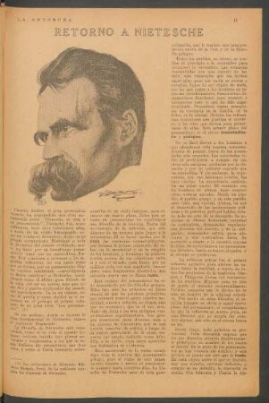 Retorno a Nietzsche