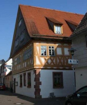 Ehem. Badhaus (Mischbau); Dieburg, Badgasse 10