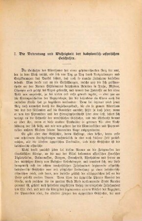 Geschichte Babyloniens und Assyriens : mit Abbildungen und Karten