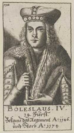 Bildnis des Boleslaus IV.