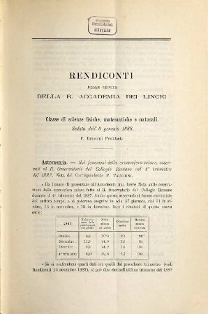 Rendiconti. 4. 1888, Sem. 1