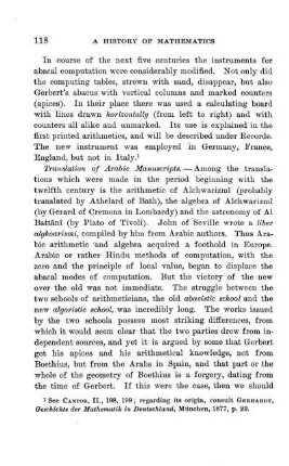 Translation of Arabic Manuscripts.