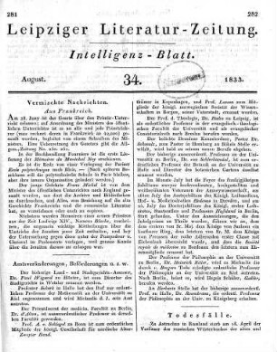 1833-08 : 34. Stück