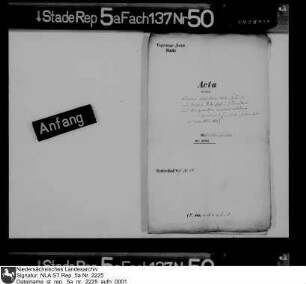 Aktenstücke zu den Neubelehnten und zur Union der Ritterschaft (Abschriften)