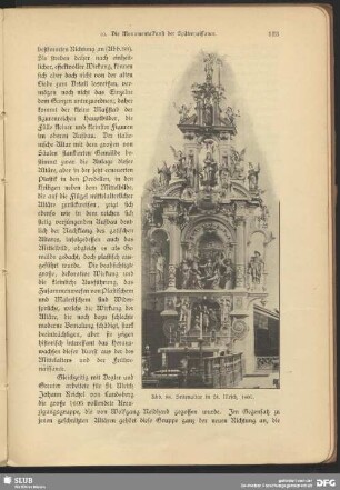 Seitenaltar in St. Ulrich, 1607