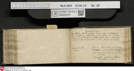 Stammbuch des Gottfried Crusius (Cruse) aus Stendal