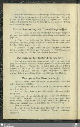 Bewegung des Grundwassers