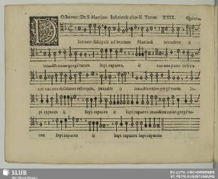 XXIX. Dixerunt discipuli ad beatum Martinum