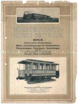 Geschlossener Schienenpersonenwagen