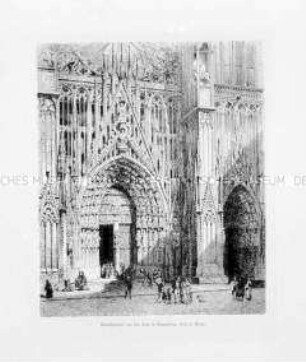 Hauptportal des Domes von Straßburg
