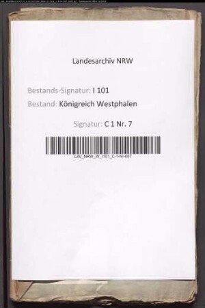 Dienstsiegel für die Unterpräfekten und Maires
