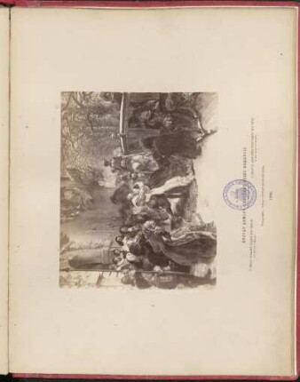 [7.] Gustav Adolph empfängt seine Gemahlin (Im Schlosse zu Hanau).