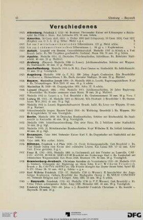 Verschiedenes (Nr. 1915-2218)