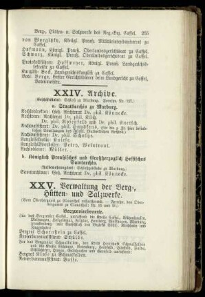 Verwaltung der Berg-, Hütten- und Salzwerke