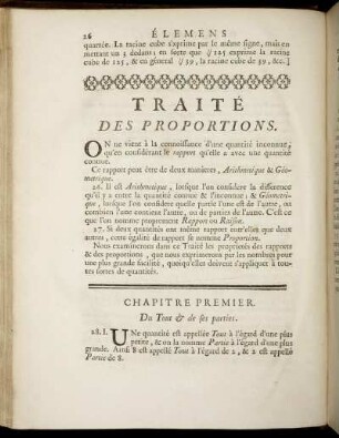 Traité des Proportions.