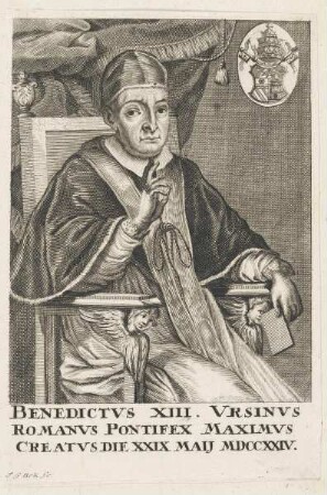 Bildnis des Benedictvs XIII.
