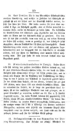 Gesangunterricht in den Gymnasien der Provinz Brandenburg