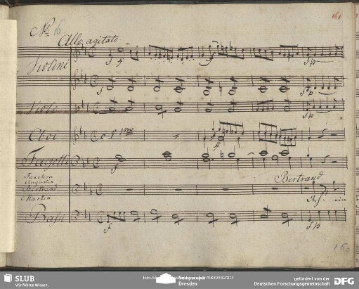 No. 16 Quartetto: "Ach ein Unglück ist geschehen"