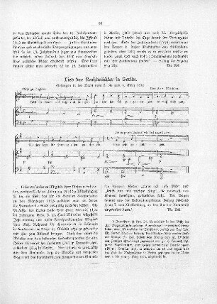 Lied der Nachtwächter in Berlin