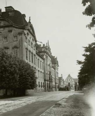 Ellingen, Ordensschloss : Ellingen. Ordensschloß. H. Beringer, F. Keller. Süd-Fassade