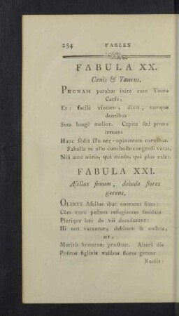 Fabula XX. - XXX.