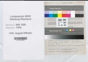 Entnazifizierung August Wilhelm Orth, geb. 22.02.1909 (Finanzinspektor)