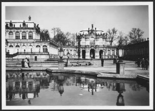 Dresden, Zwinger : Dresden-Altstadt. Zwinger (1709/1728; M. D. Pöppelmann). Wallpavillon