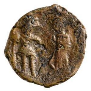 Münze, Follis, 610 - 641