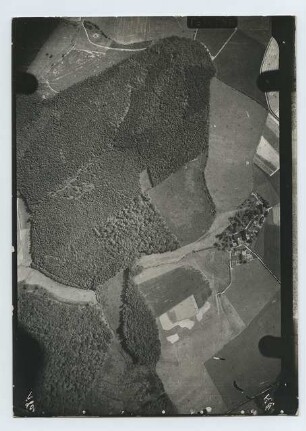 Luftaufnahme von Welschenholt, Wolfshövel (Ennepetal): Ansicht, Ortschaft, Wald und Felder