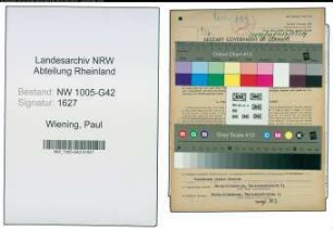Entnazifizierung Paul Wiening , geb. 12.06.1902 (Friseur)