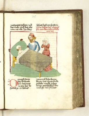 Elias erweckt den Sohn der Witwe vom Tode